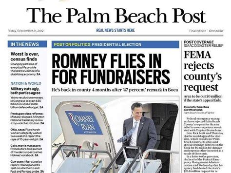 Pb post - Palm Beach Post. This full replica of our printed product provides you the newspaper as you know and love it from the convenience of the web.